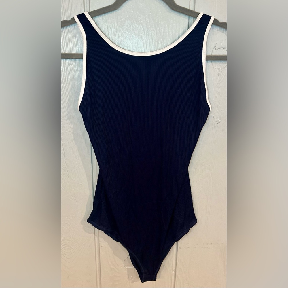 Zara Navy Blue Bodysuit - FINAL PRICE